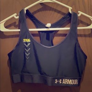 Black Under Armour Bra